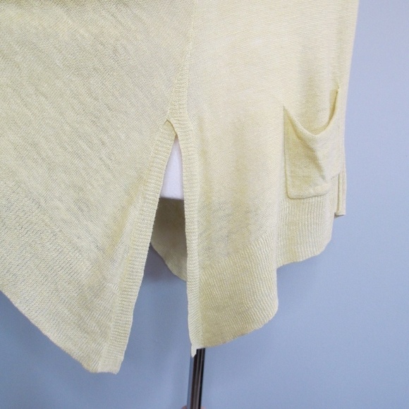 EILEEN FISHER Button Down Oversized Linen Cardigan - Picture 6 of 10